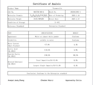 Tesamorelin